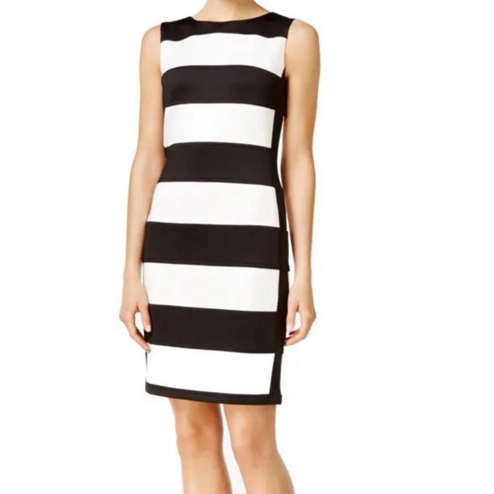 Calvin Klein‎ Black & White Dress